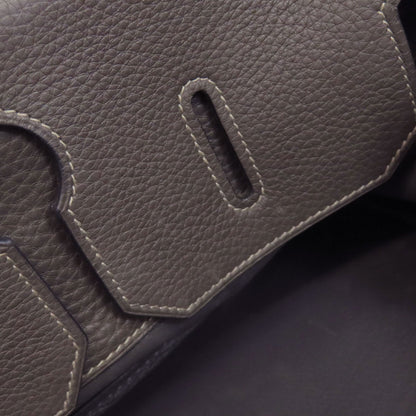 HERMES Shoulder Birkin 42 SilverHardware Shoulder Bag Taurillon Clemence Ladies [Used]