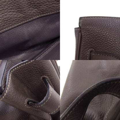 HERMES Shoulder Birkin 42 SilverHardware Shoulder Bag Taurillon Clemence Ladies [Used]