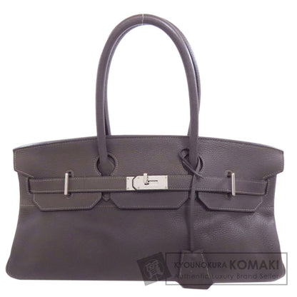 HERMES Shoulder Birkin 42 SilverHardware Shoulder Bag Taurillon Clemence Ladies [Used]