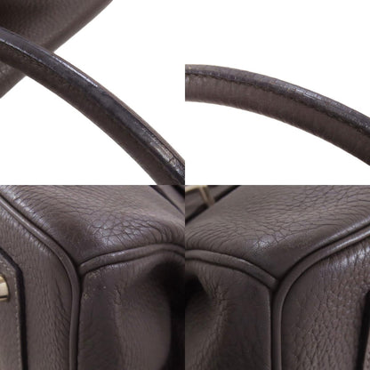 HERMES Shoulder Birkin 42 SilverHardware Shoulder Bag Taurillon Clemence Ladies [Used]