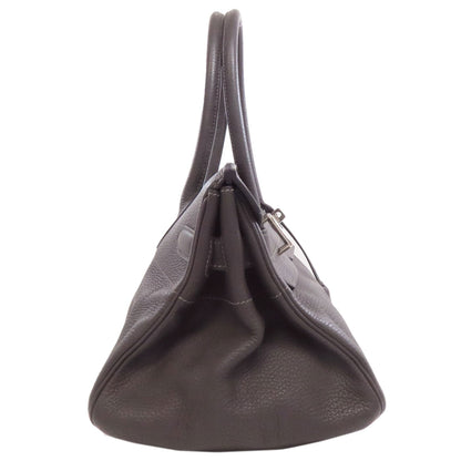 HERMES Shoulder Birkin 42 SilverHardware Shoulder Bag Taurillon Clemence Ladies [Used]