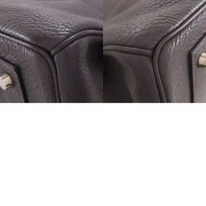 HERMES Shoulder Birkin 42 SilverHardware Shoulder Bag Taurillon Clemence Ladies [Used]