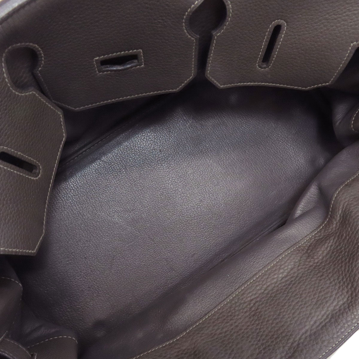 HERMES Shoulder Birkin 42 SilverHardware Shoulder Bag Taurillon Clemence Ladies [Used]