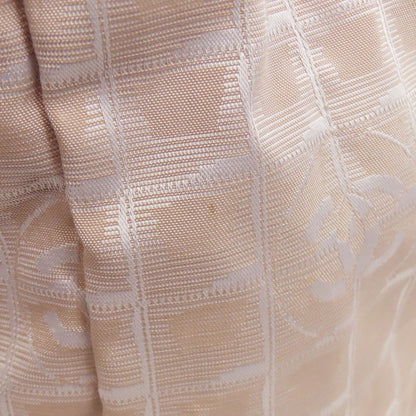 CHANEL New Travel Line MM Tote Bag Nylon jacquard Ladies [Used]