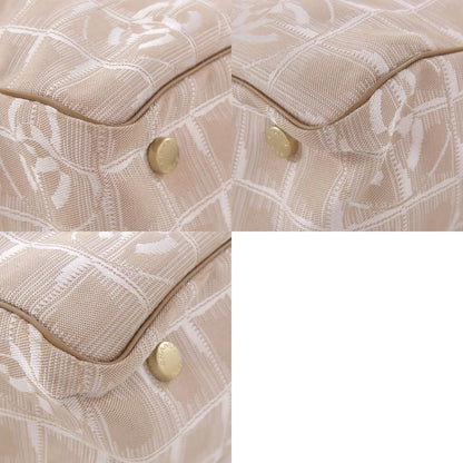 CHANEL New Travel Line MM Tote Bag Nylon jacquard Ladies [Used]