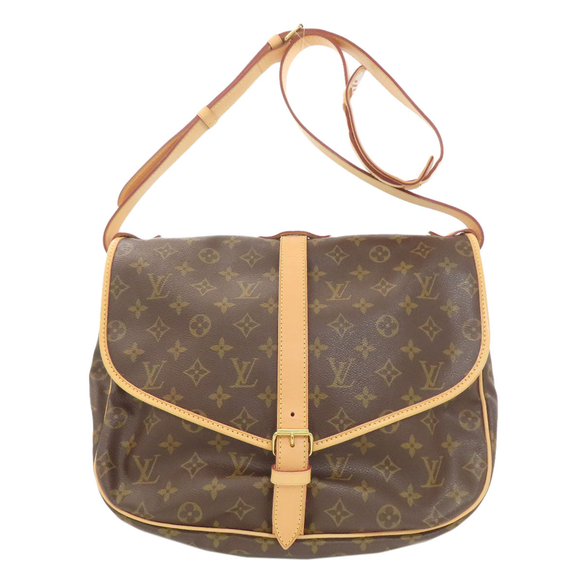 LOUIS VUITTON M42254 Samuel 35 Shoulder Bag Monogram canvas Ladies [Used]