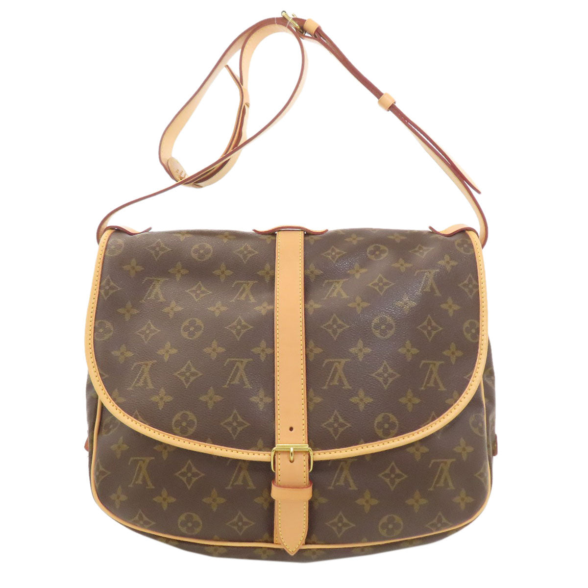 LOUIS VUITTON M42254 Samuel 35 Shoulder Bag Monogram canvas Ladies [Used]