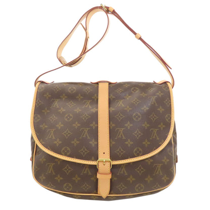 LOUIS VUITTON M42254 Samuel 35 Shoulder Bag Monogram canvas Ladies [Used]