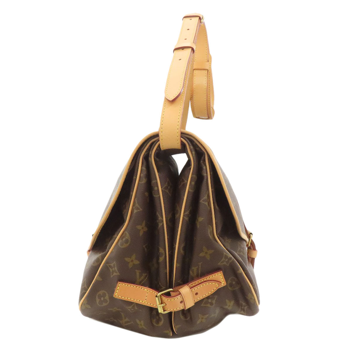 LOUIS VUITTON M42254 Samuel 35 Shoulder Bag Monogram canvas Ladies [Used]