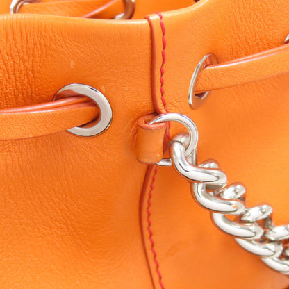 J&M Davidson Fringe motif Shoulder Bag Leather Ladies [Used]