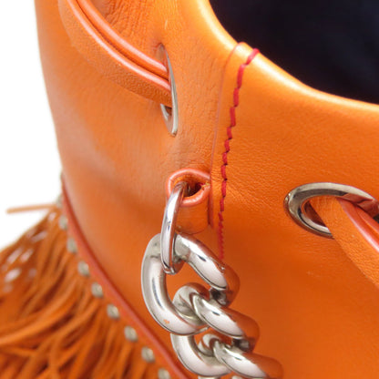 J&M Davidson Fringe motif Shoulder Bag Leather Ladies [Used]