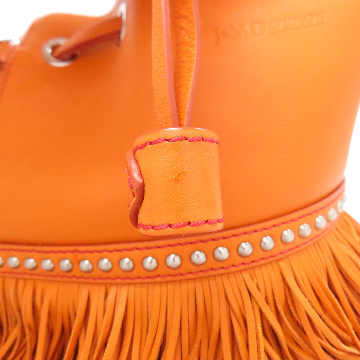 J&M Davidson Fringe motif Shoulder Bag Leather Ladies [Used]