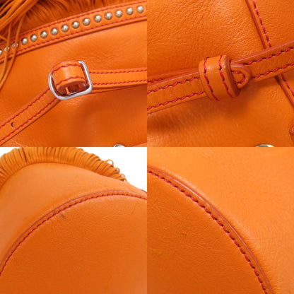 J&M Davidson Fringe motif Shoulder Bag Leather Ladies [Used]