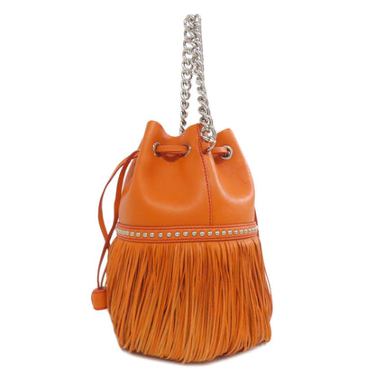 J&M Davidson Fringe motif Shoulder Bag Leather Ladies [Used]