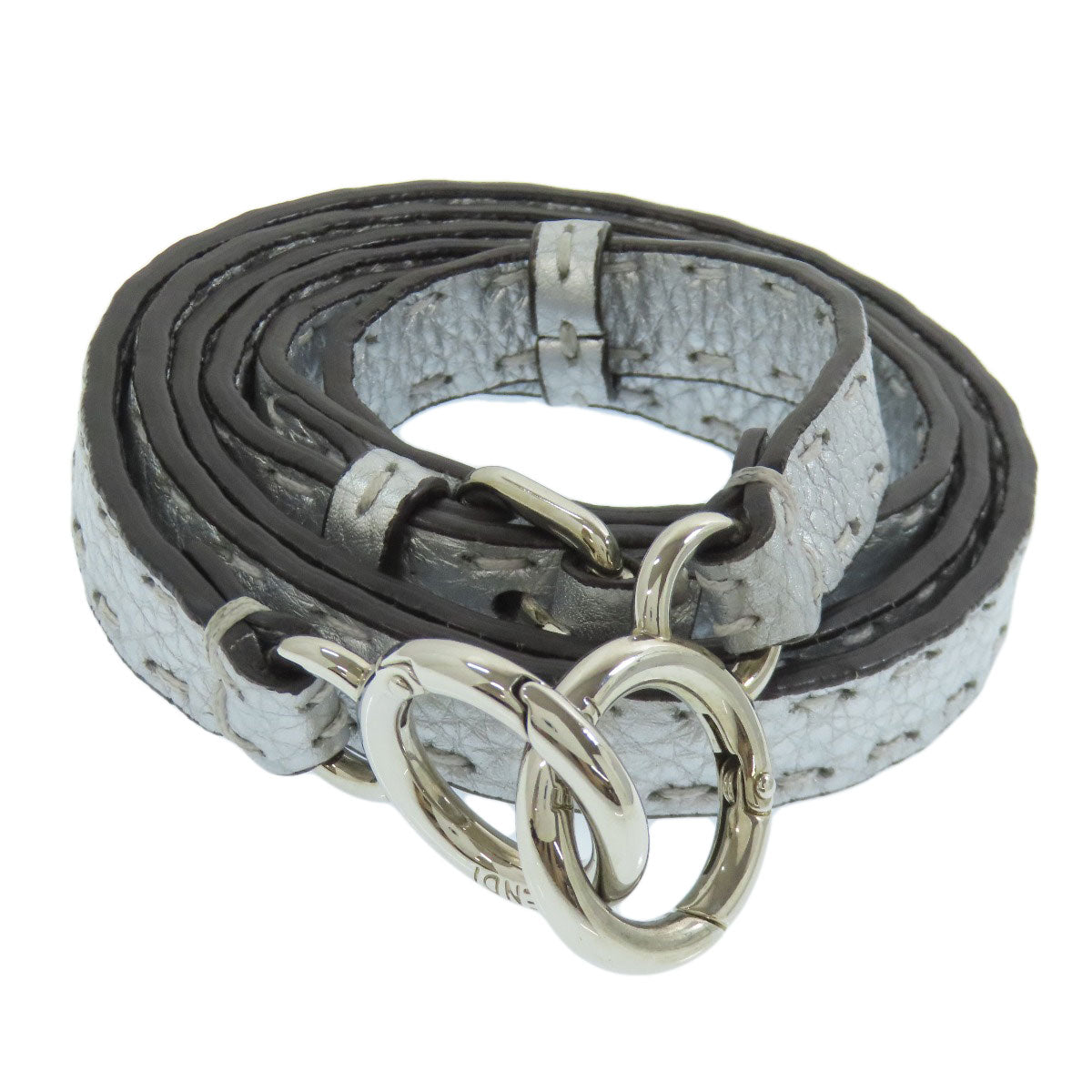 FENDI Peekaboo Mini Selleria 2WAY Handbag Calf Ladies [Used]