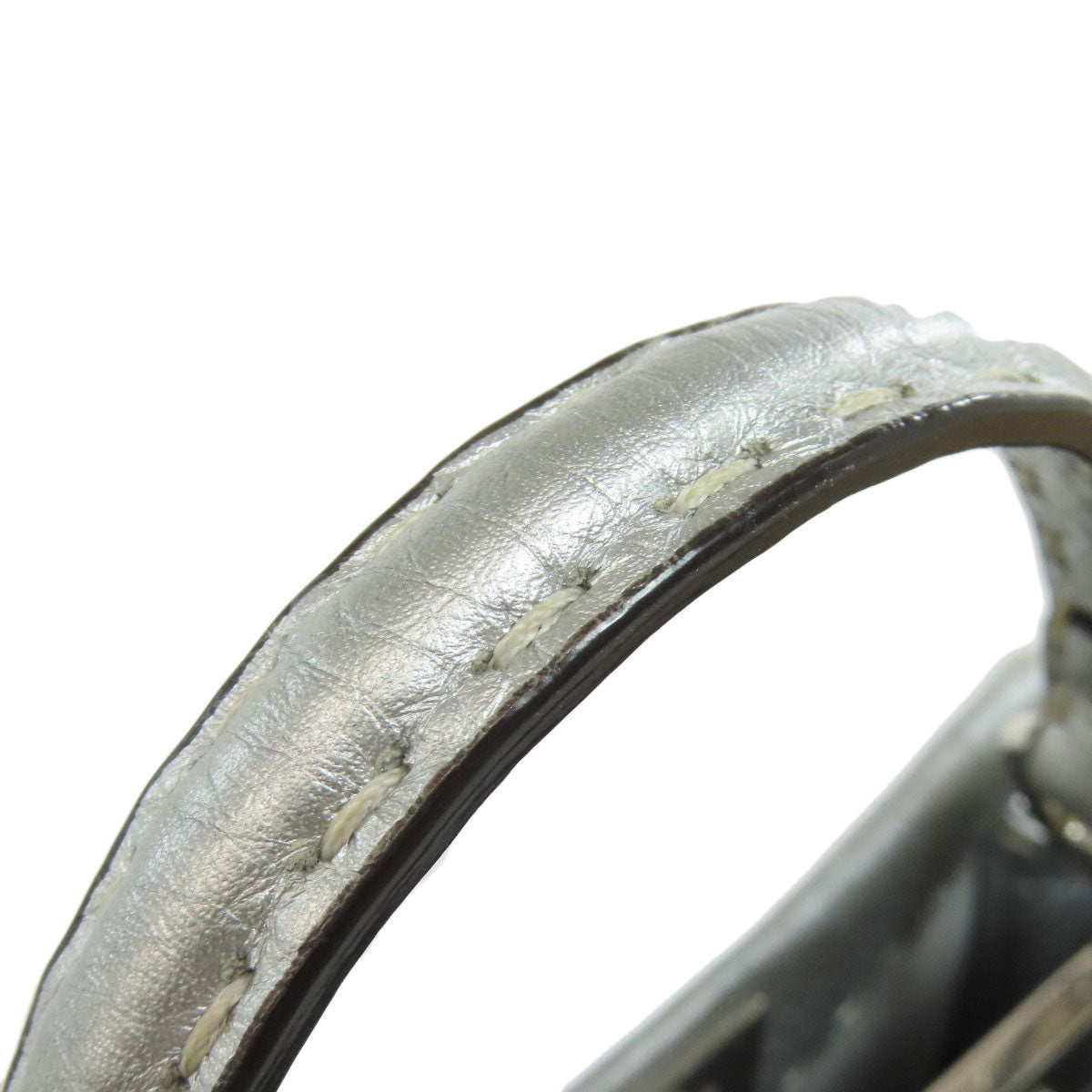 FENDI Peekaboo Mini Selleria 2WAY Handbag Calf Ladies [Used]