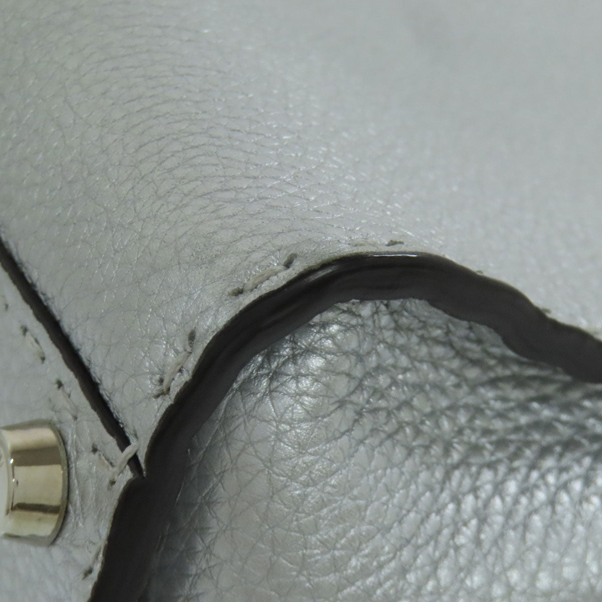 FENDI Peekaboo Mini Selleria 2WAY Handbag Calf Ladies [Used]