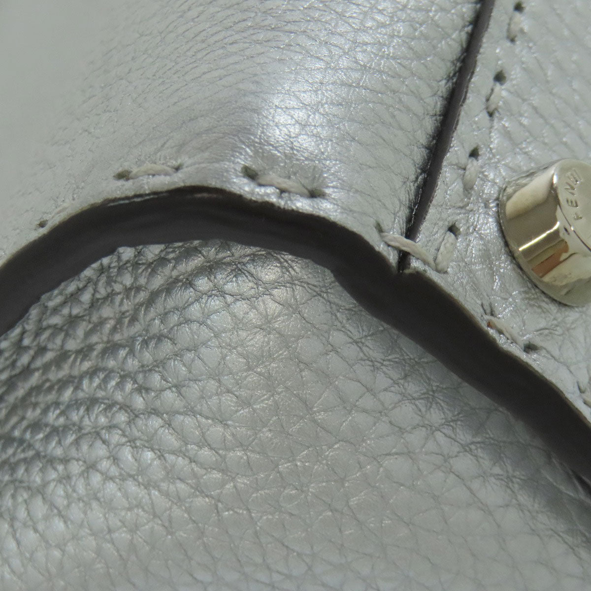 FENDI Peekaboo Mini Selleria 2WAY Handbag Calf Ladies [Used]