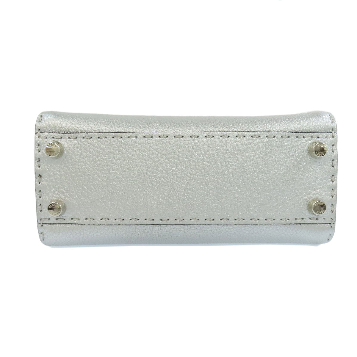 FENDI Peekaboo Mini Selleria 2WAY Handbag Calf Ladies [Used]