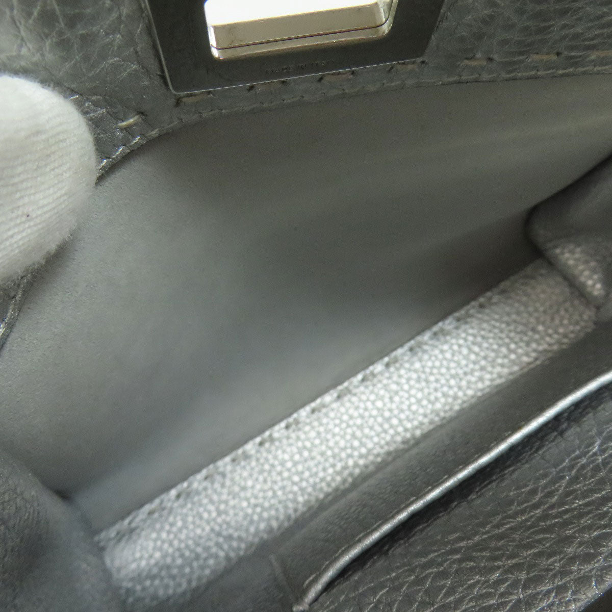 FENDI Peekaboo Mini Selleria 2WAY Handbag Calf Ladies [Used]