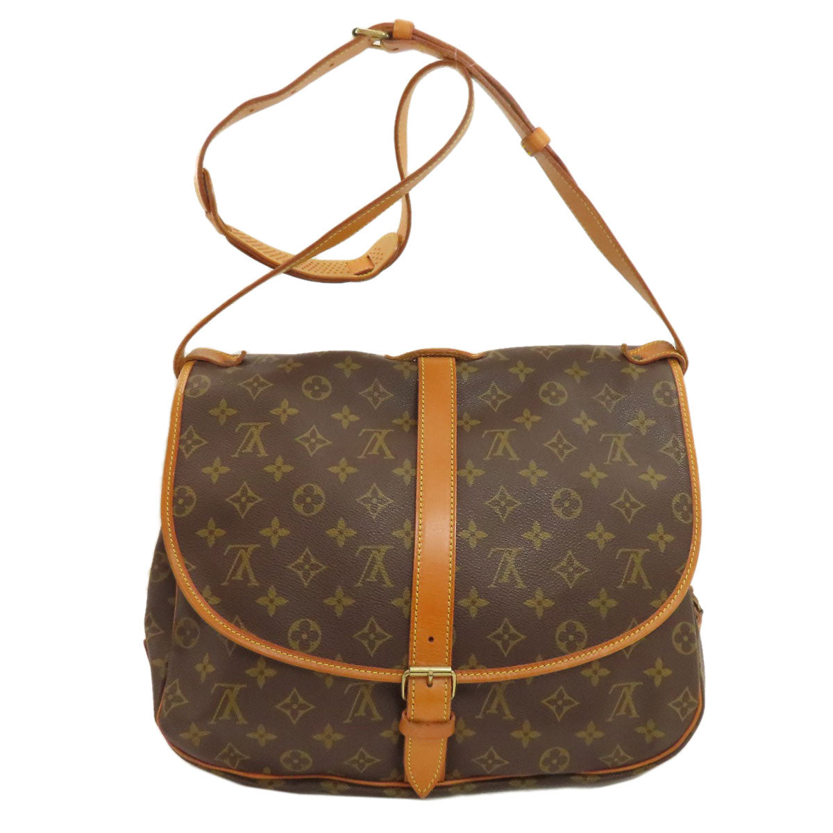 LOUIS VUITTON M42254 Samuel 35 Shoulder Bag Monogram canvas Ladies [Used]