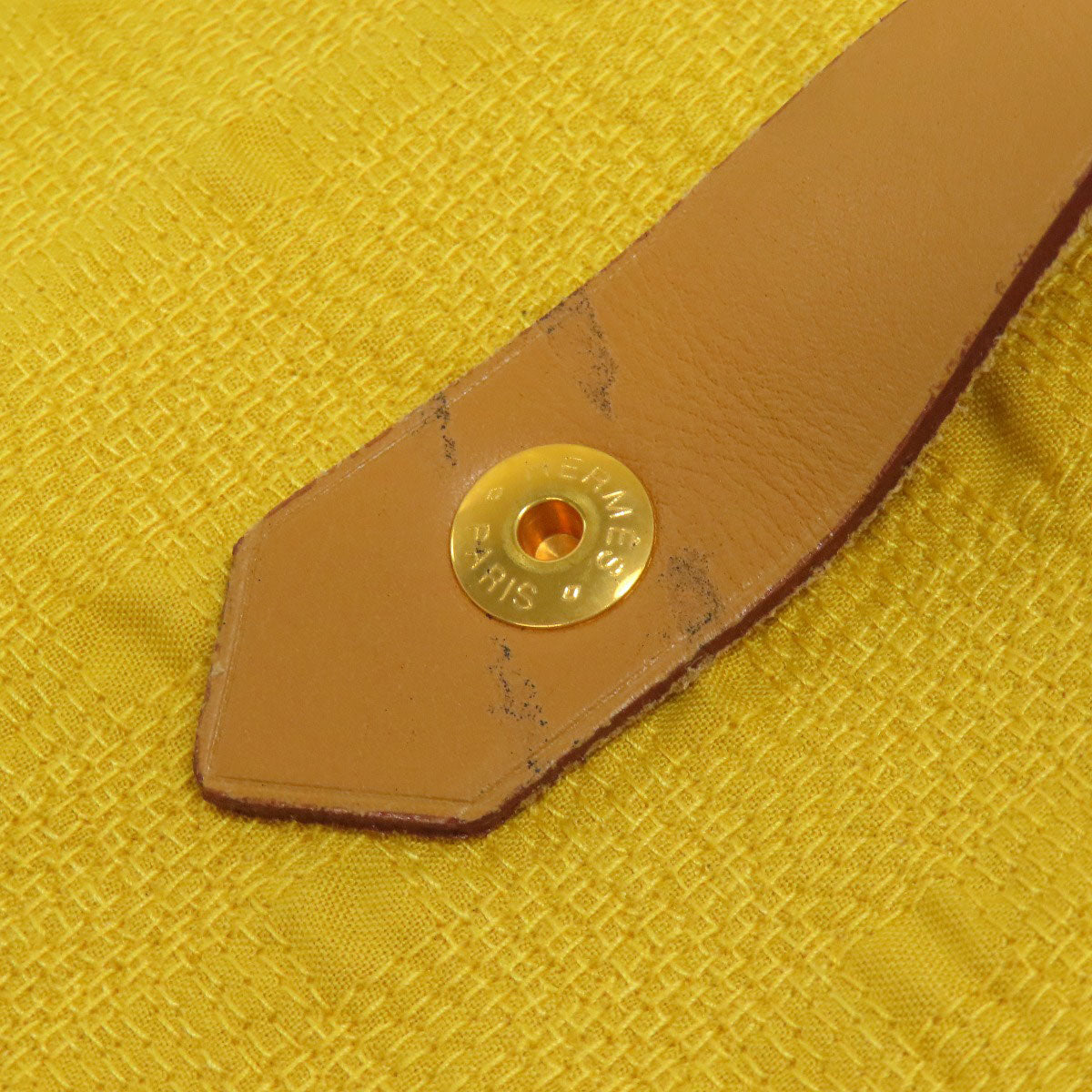 HERMES Amedaba Shoulder Bag Canvas Ladies [Used]