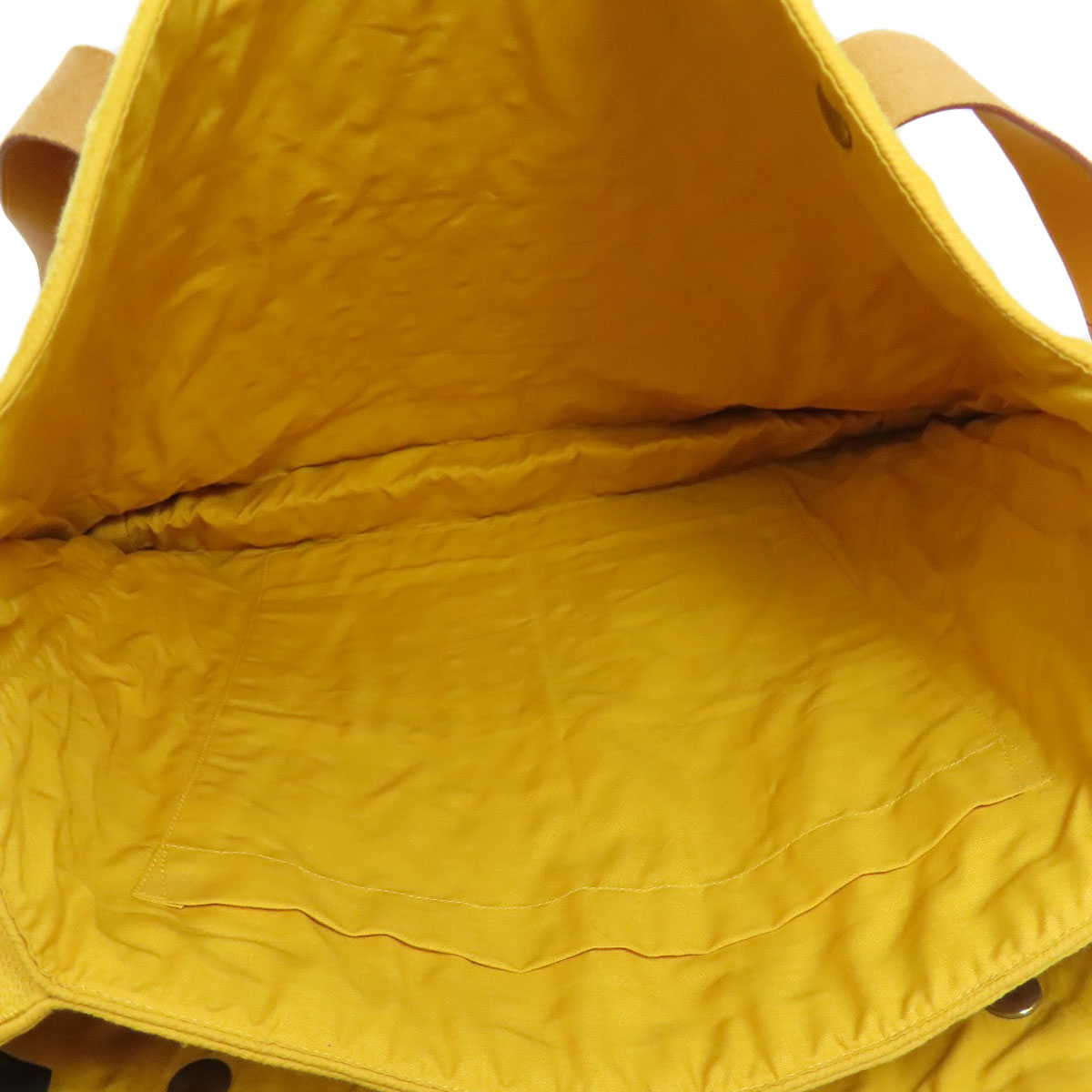 HERMES Amedaba Shoulder Bag Canvas Ladies [Used]