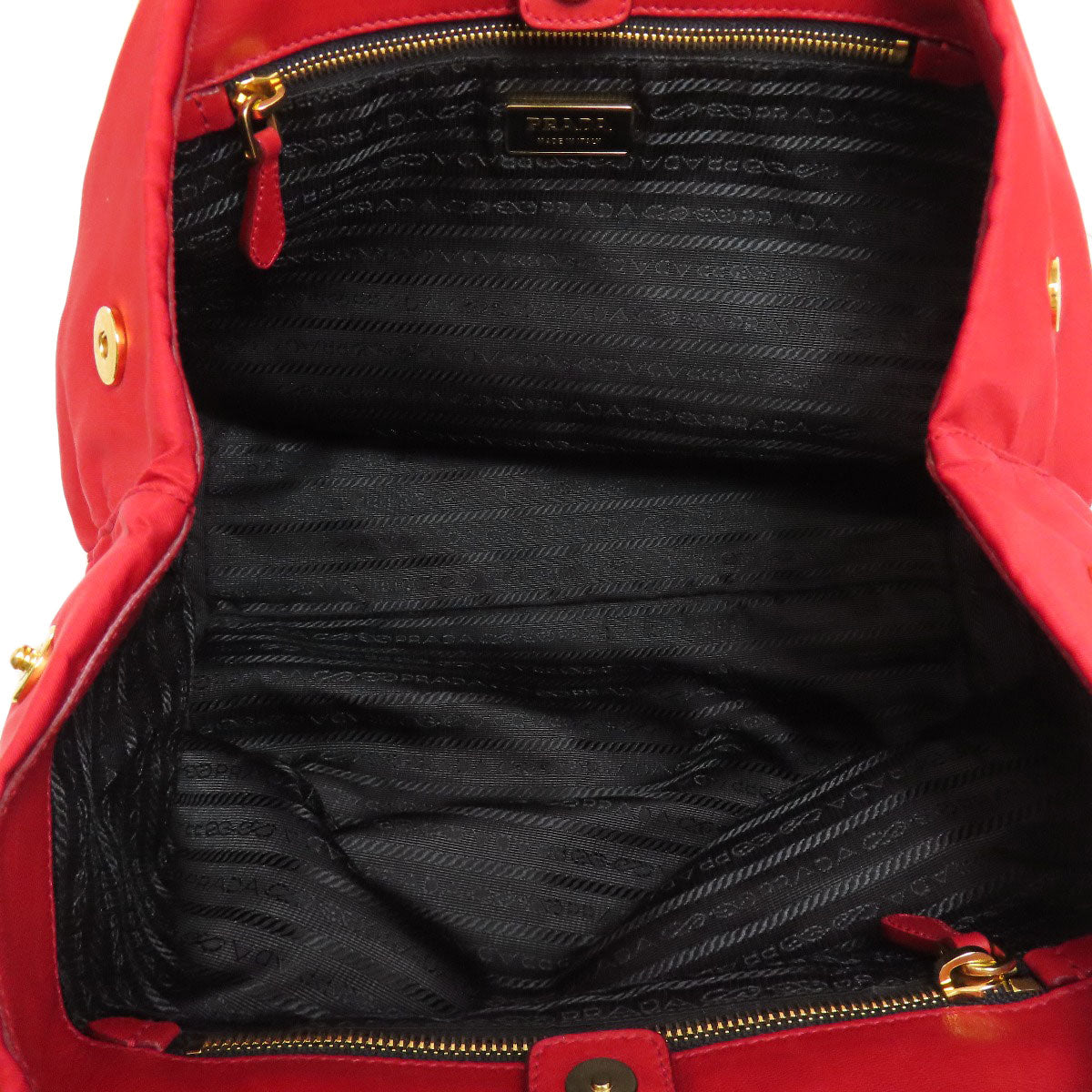 PRADA Fiocco Handbag Nylon Ladies [Used]