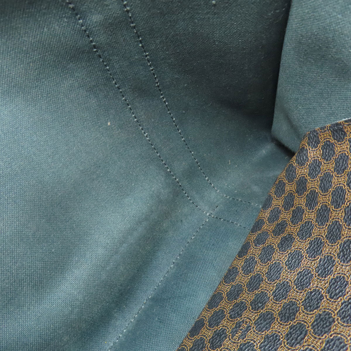 CELINE Macadam pattern Tote Bag PVC Ladies [Used]