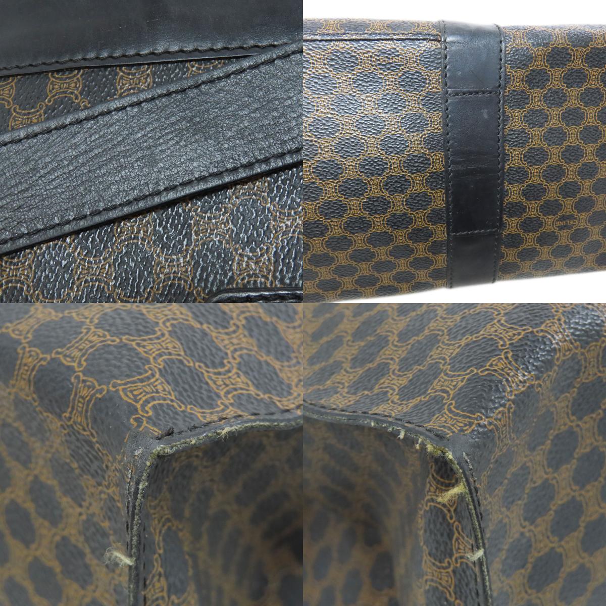 CELINE Macadam pattern Tote Bag PVC Ladies [Used]