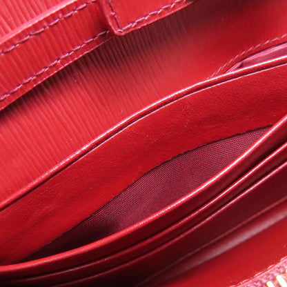 PRADA Chain wallet Long wallet (with coin pocket) Safiano Ladies [Used]