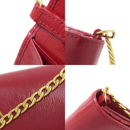 PRADA Chain wallet Long wallet (with coin pocket) Safiano Ladies [Used]