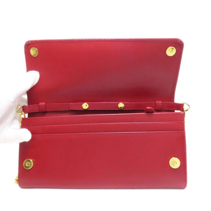 PRADA Chain wallet Long wallet (with coin pocket) Safiano Ladies [Used]