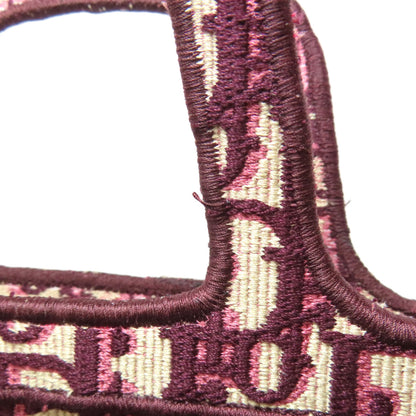 CHRISTIAN DIOR Book tote mini Handbag Canvas Ladies [Used]