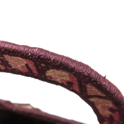 CHRISTIAN DIOR Book tote mini Handbag Canvas Ladies [Used]