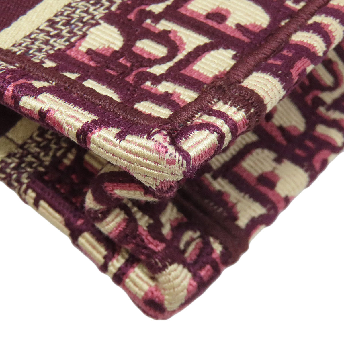 CHRISTIAN DIOR Book tote mini Handbag Canvas Ladies [Used]