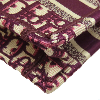 CHRISTIAN DIOR Book tote mini Handbag Canvas Ladies [Used]