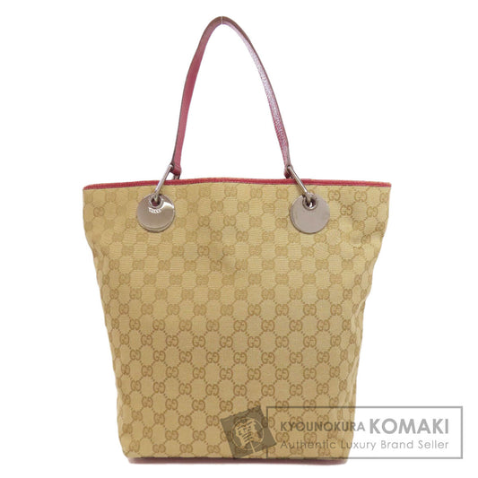 GUCCI 120836 GG Tote Bag Canvas Ladies [Used]