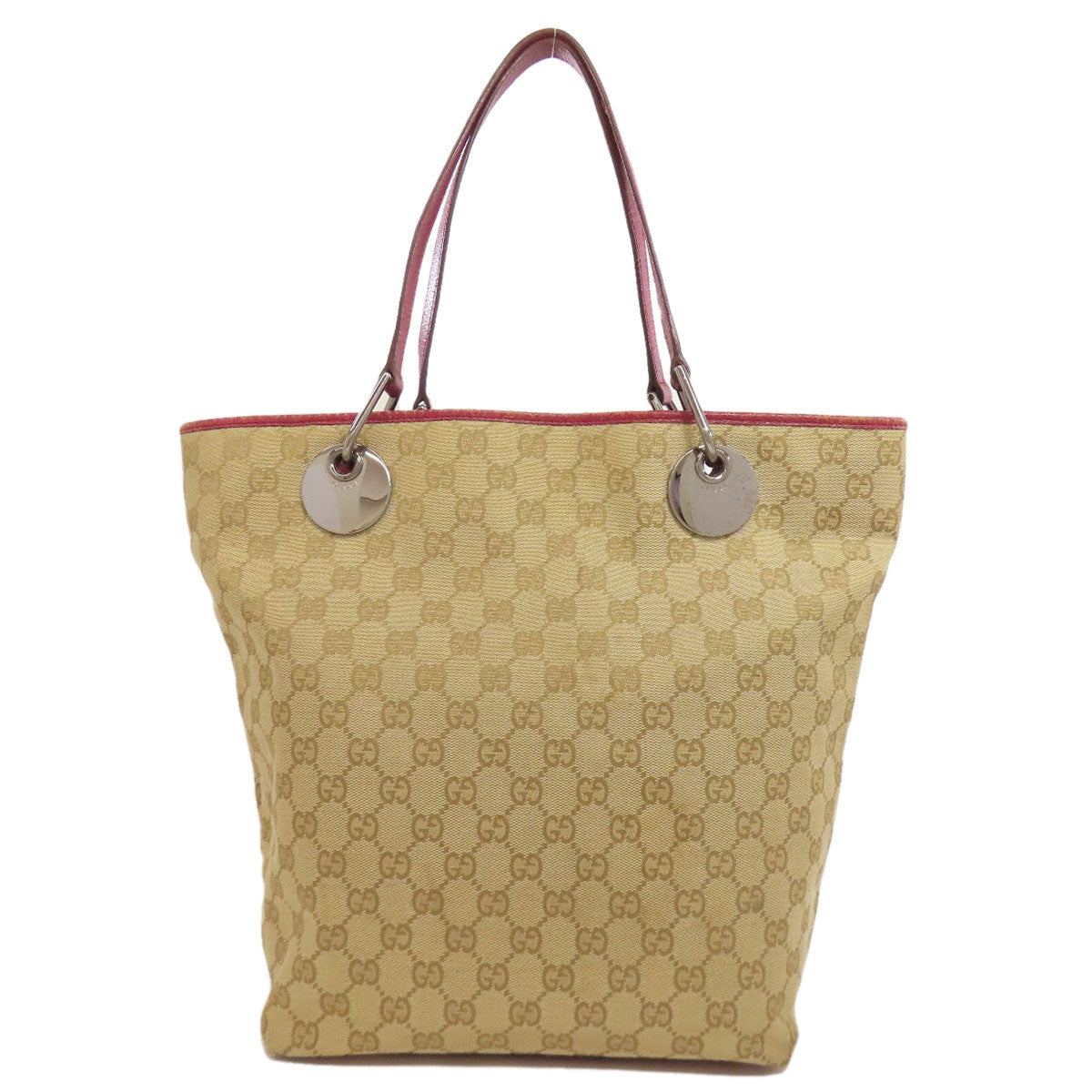 GUCCI 120836 GG Tote Bag Canvas Ladies [Used]