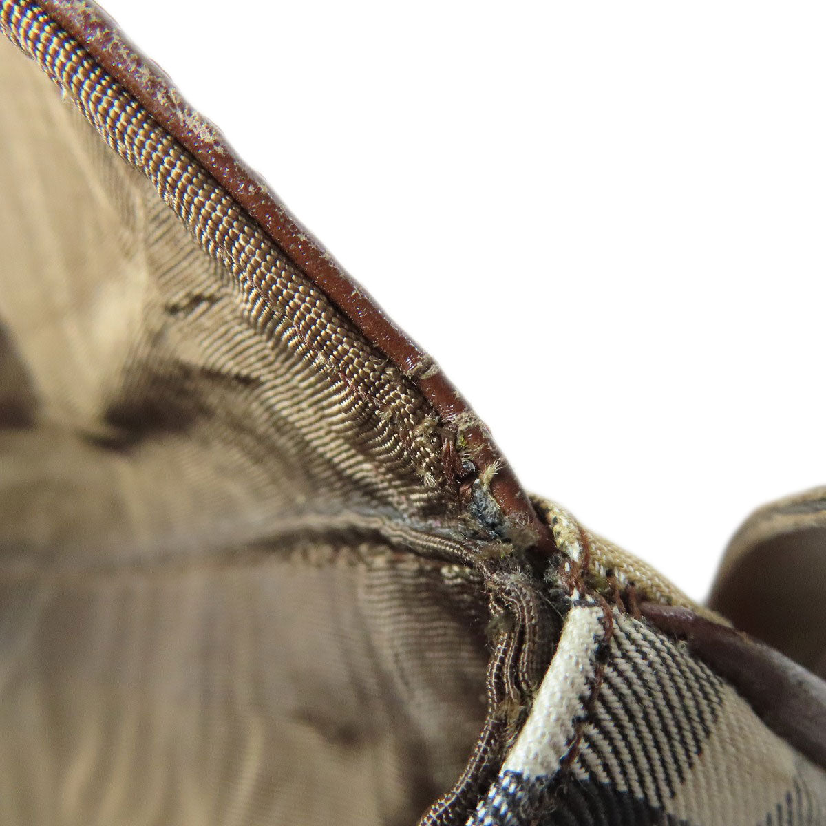 BURBERRY Nova Check Shoulder Bag Canvas Ladies [Used]