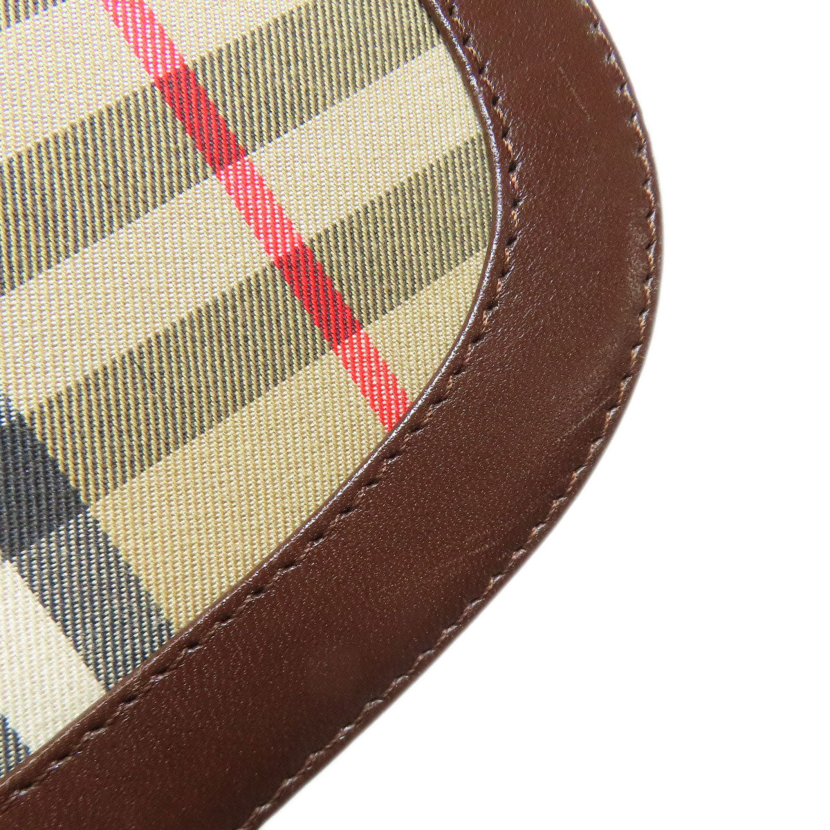 BURBERRY Nova Check Shoulder Bag Canvas Ladies [Used]