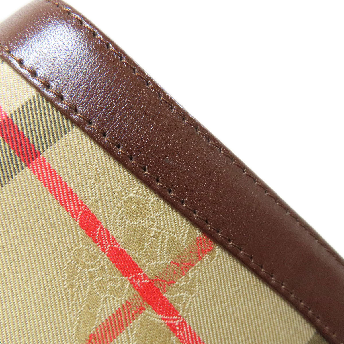 BURBERRY Nova Check Shoulder Bag Canvas Ladies [Used]