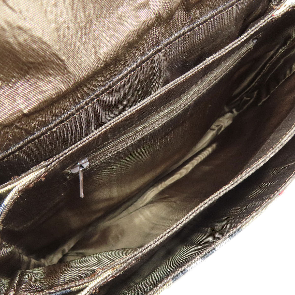 BURBERRY Nova Check Shoulder Bag Canvas Ladies [Used]