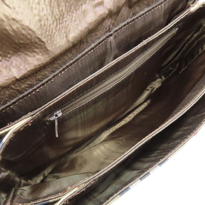 BURBERRY Nova Check Shoulder Bag Canvas Ladies [Used]
