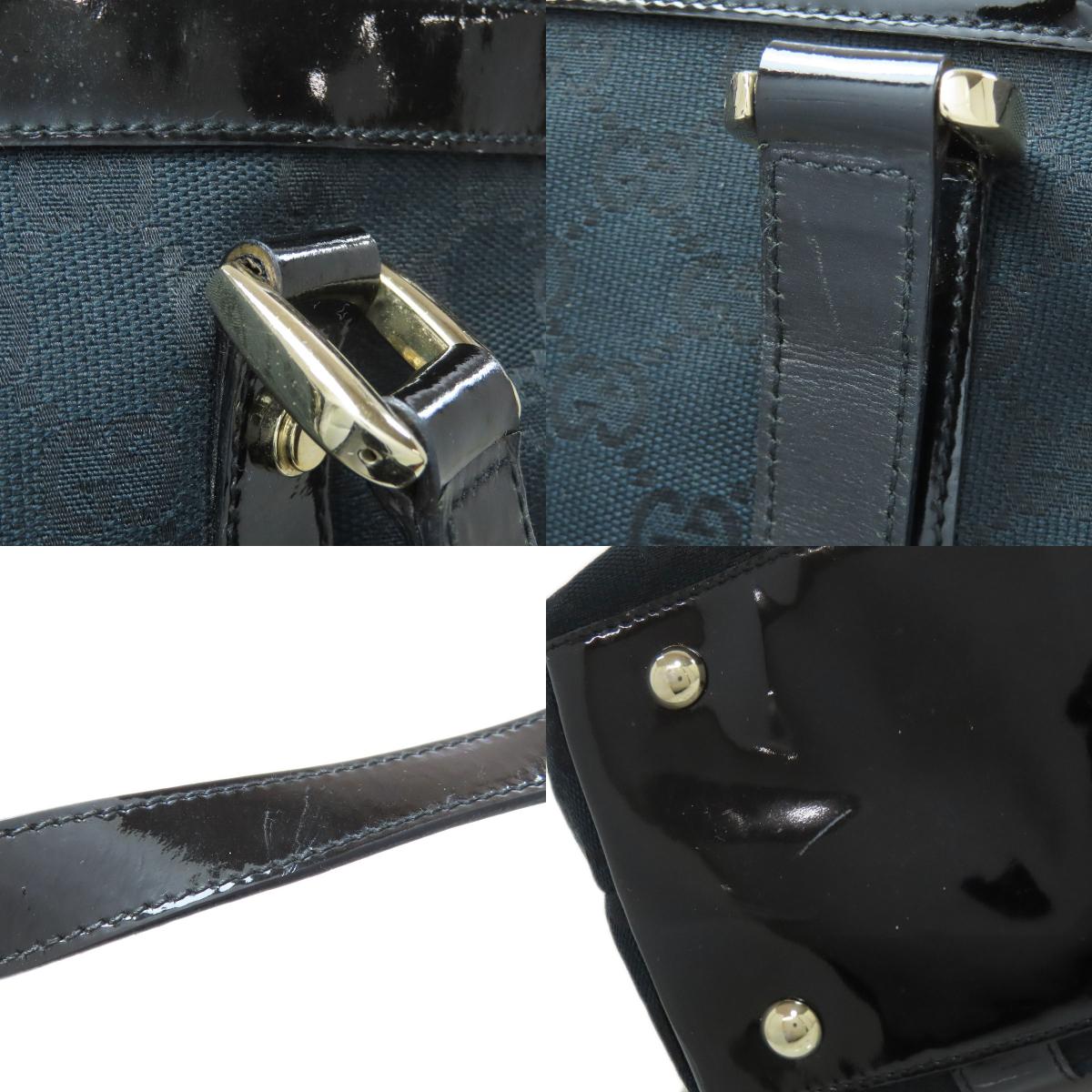 GUCCI 141470 Abby GG Handbag Canvas Ladies [Used]