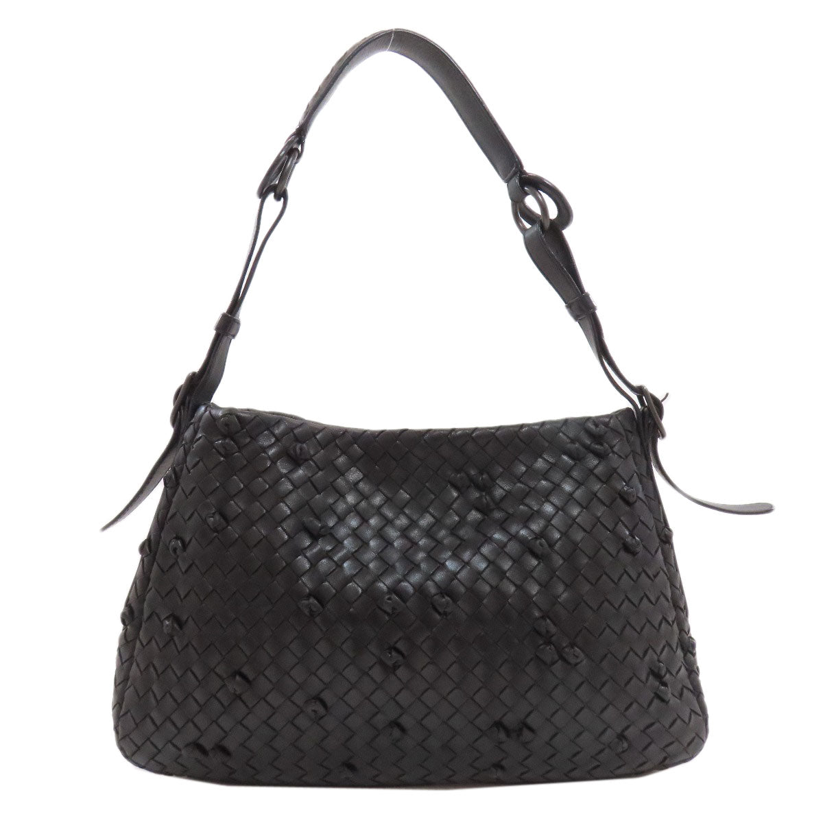 BOTTEGA VENETA one belt Intrecciato Shoulder Bag Leather Ladies [Used]