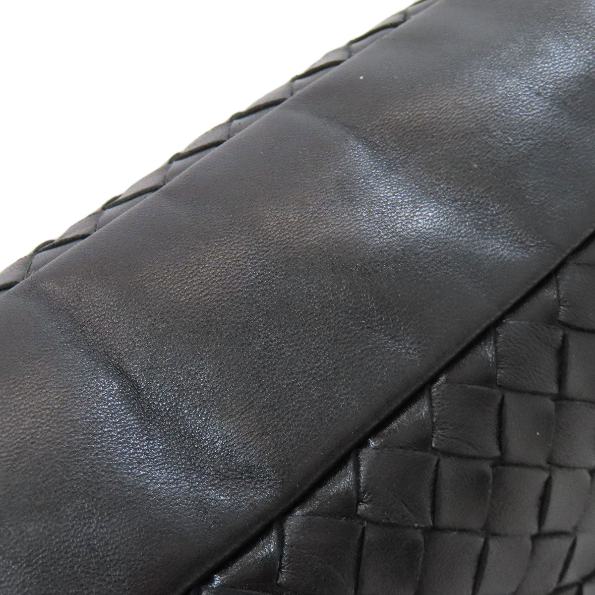 BOTTEGA VENETA one belt Intrecciato Shoulder Bag Leather Ladies [Used]