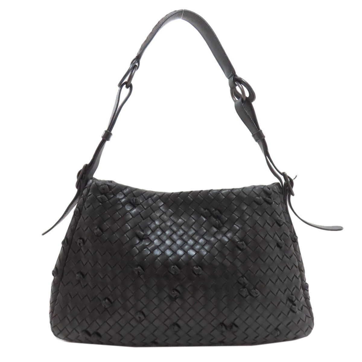 BOTTEGA VENETA one belt Intrecciato Shoulder Bag Leather Ladies [Used]