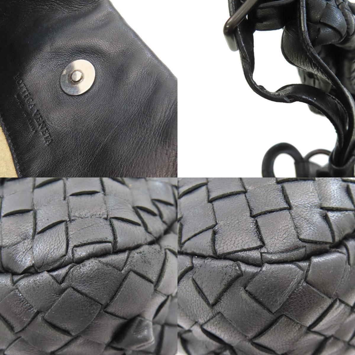 BOTTEGA VENETA one belt Intrecciato Shoulder Bag Leather Ladies [Used]