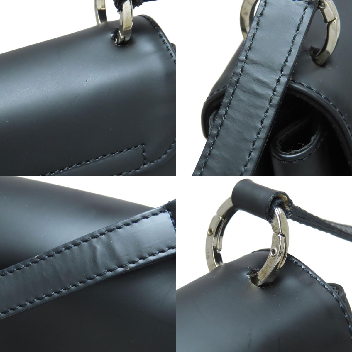 Salvatore Ferragamo Vala Hardware Shoulder Bag Leather Ladies [Used]